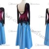 SMOOTH DANCE DRESS WITH HIGH QUALITY RHINESTONES ST317