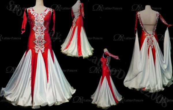 BALLROOM / STANDARD DRESS WITH HIGH QUALITY STONES ST160