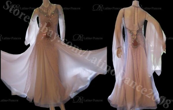BALLROOM / STANDARD DRESS WITH HIGH QUALITY STONES ST61A